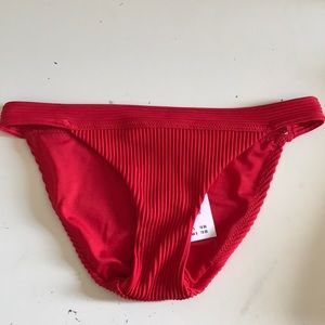 Hollister ribbed swimsuit bottoms